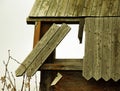 Old Wooden Notice-Board Royalty Free Stock Photo